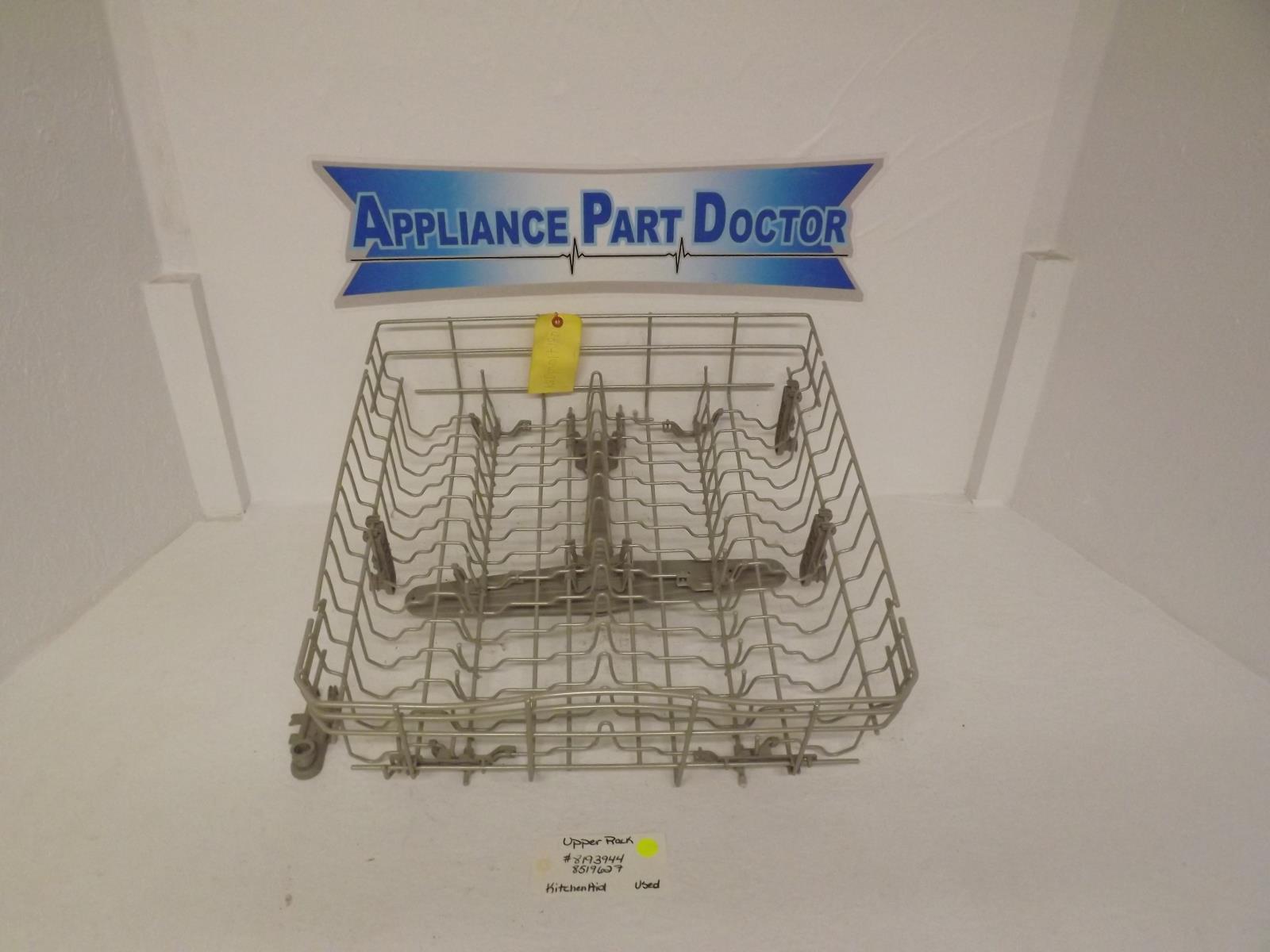 KitchenAid Dishwasher 8193944 8519627 Upper Rack Used KitchenAid Dishwasher 8193944 8519627 Upper Rack Used